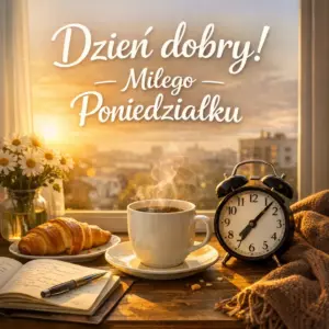 Dzień dobry miłego poniedziałku Dzień dobry miłego-poniedziałku